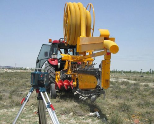 pipe laying device 48C40 PIPE LAYING APPARATUS Trenching Machines trencher machine pipe laying 1 495x400