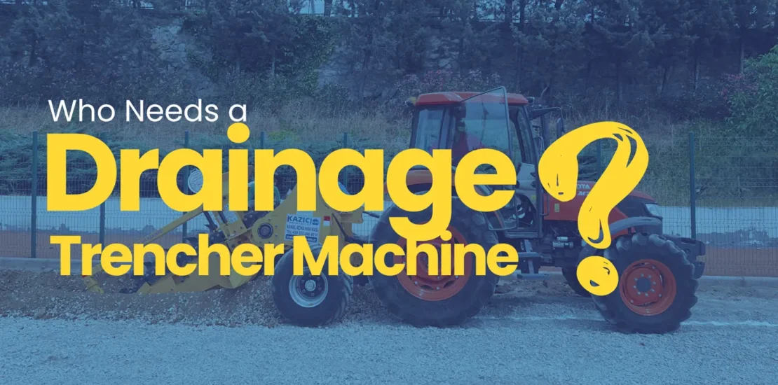 Drainage Trencher Machine