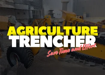 agriculture trencher saving time and work on your farm