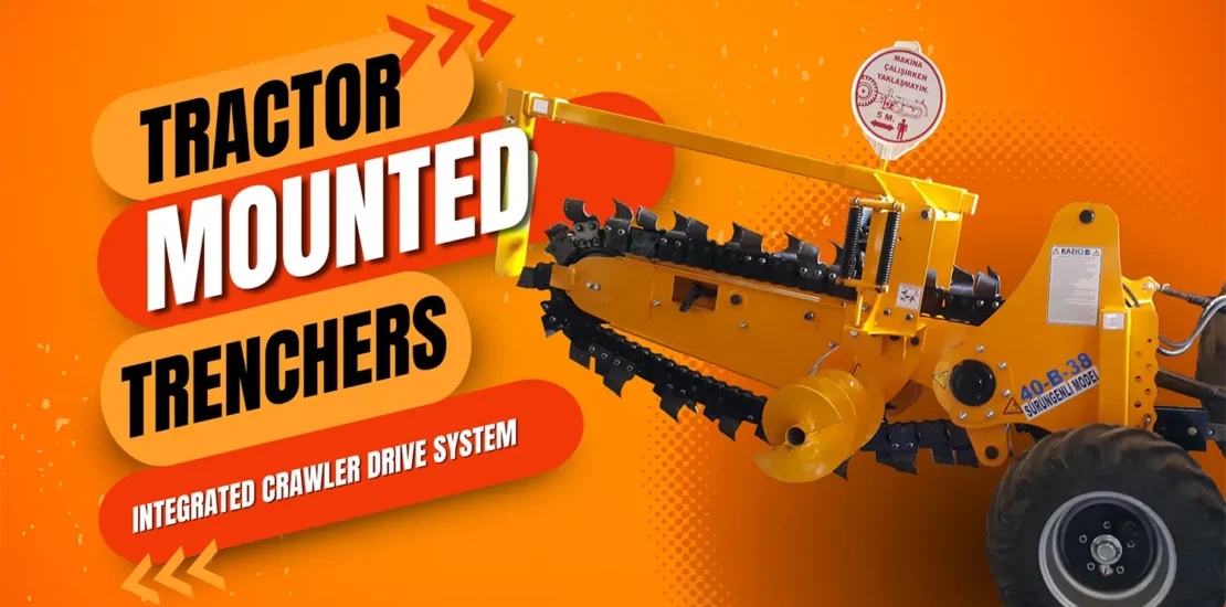 tractor mounted trenchers