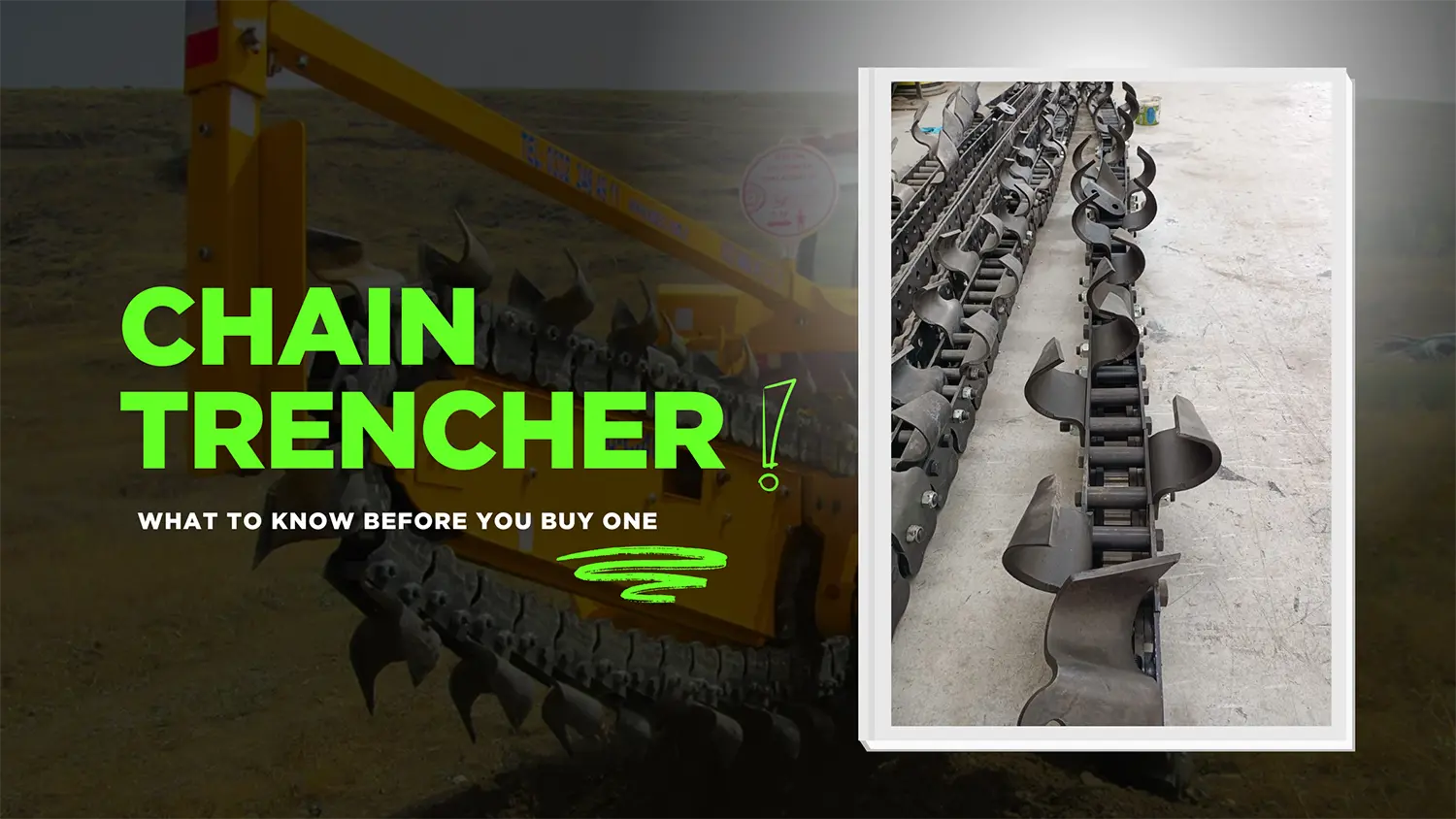 Chain Trencher Chain Trencher